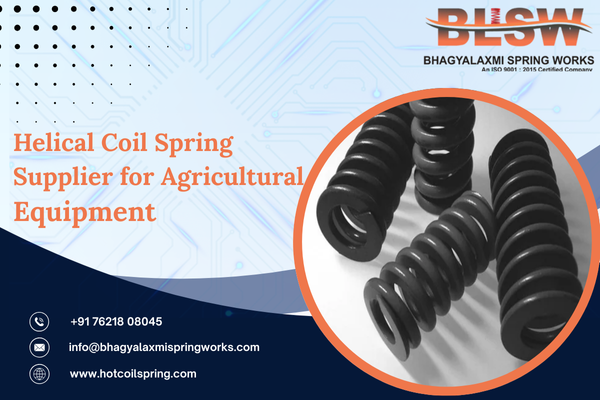 Helical Coil Spring Supplier for Agricultural Equipment